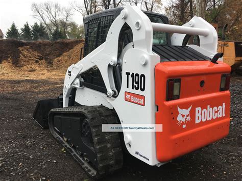 bobcat t190 track skid steer specs|t190 bobcat years made.